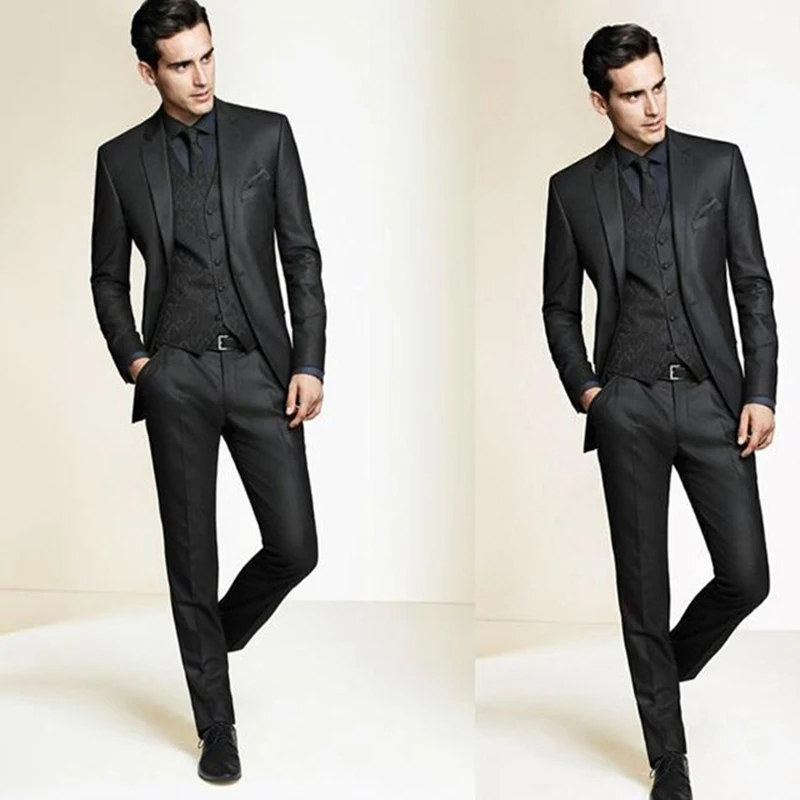 2022 Black Slim Fit Custom Made Mens Blazer Trousers Wedding Suits For Groomsmen Tuxedos Mans Wedding Suits(Jacket+Pants+Vest)
2022 Black Slim Fit Custom Made Mens Blazer Trousers Wedding Suits For Groomsmen Tuxedos Mans Wedding Suits(Jacket+Pants+Vest)