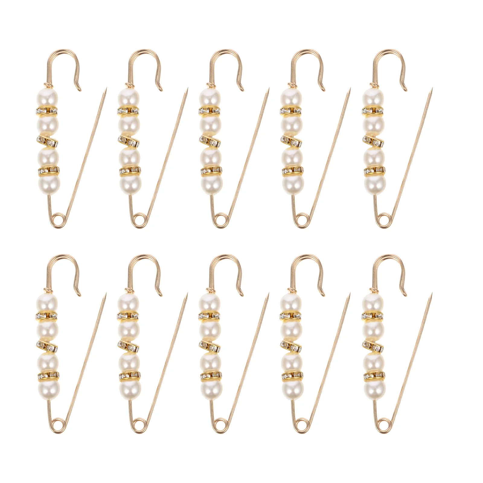 Faux Pearl Brooch Pins Beaded Safety Pins Brooches Vintage Lapel Pins Cardigan Pins Sweater Shawl Scarf Clips Dresses
Faux Pearl Brooch Pins Beaded Safety Pins Brooches Vintage Lapel Pins Cardigan Pins Sweater Shawl Scarf Clips Dresses