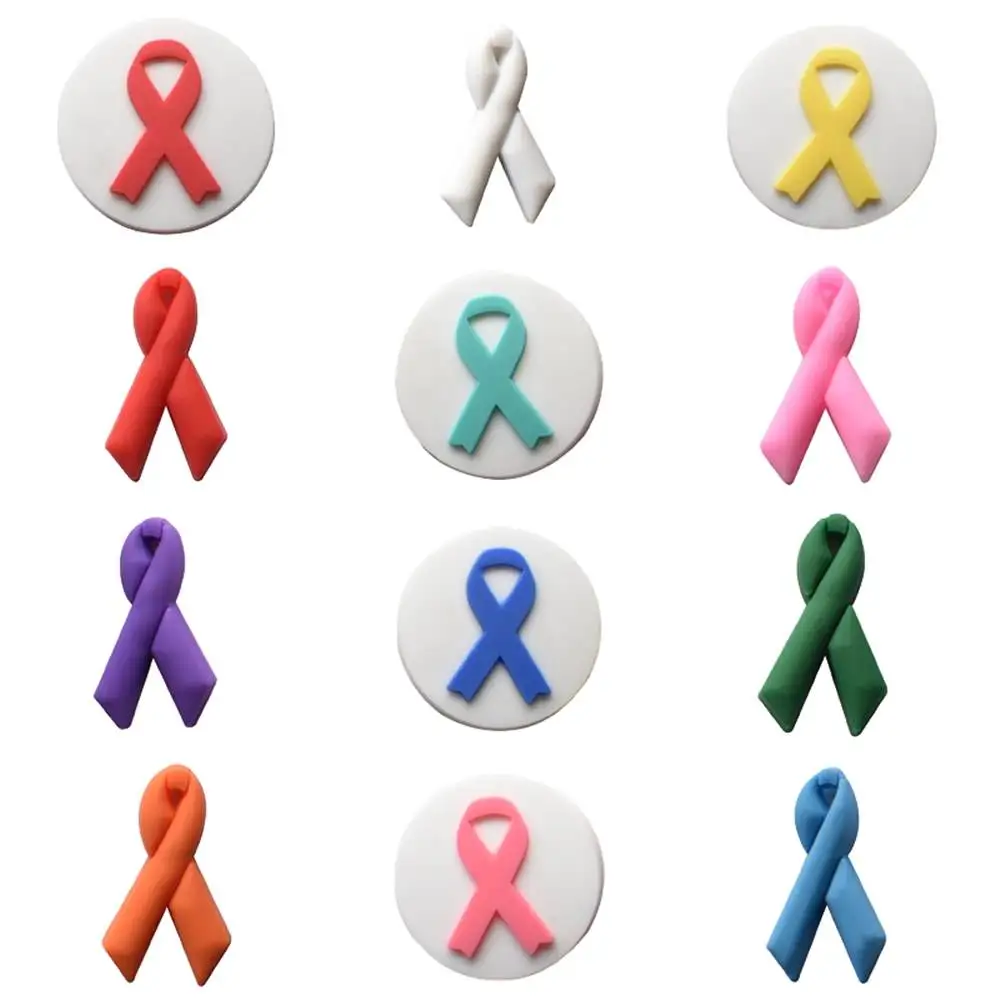 Wholesale 1pcs PVC Shoe Accessories for Crocs Charms Red AIDS Ribbon Women Clogs Buckle Kids Pins Decoration Jeans Wristbands
Wholesale 1pcs PVC Shoe Accessories for Crocs Charms Red AIDS Ribbon Women Clogs Buckle Kids Pins Decoration Jeans Wristbands