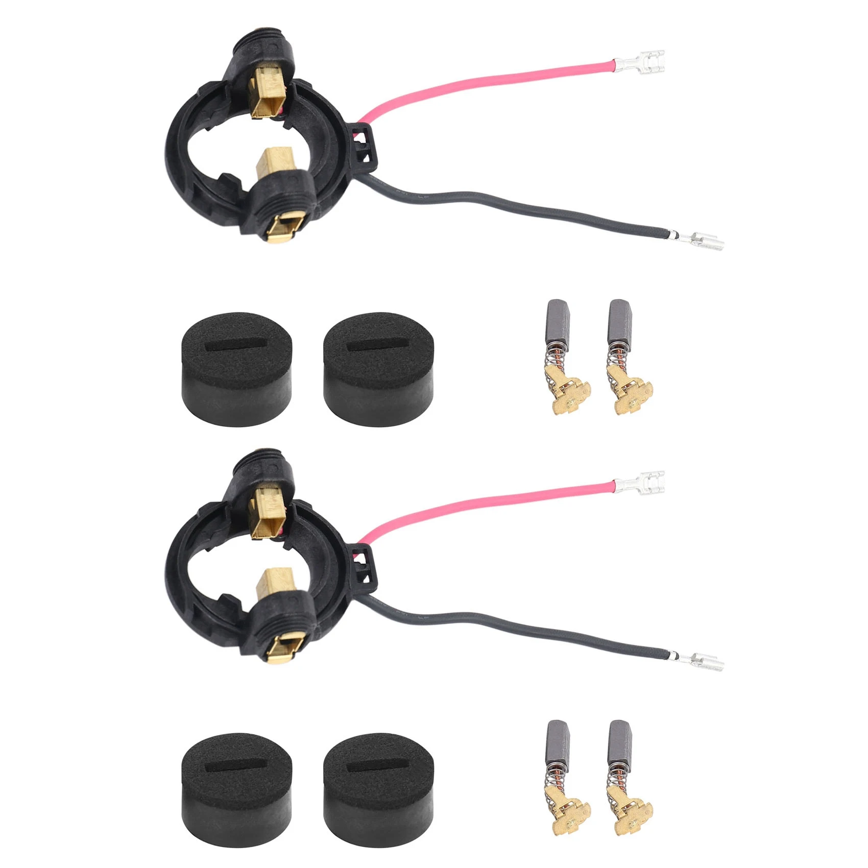 2 Set Carbon Brush Block Holder Cap For HITACHI 328202 334696 328200 G18DSL G18DL G14DSL G14DL CE18DSL 
2 Set Carbon Brush Block Holder Cap For HITACHI 328202 334696 328200 G18DSL G18DL G14DSL G14DL CE18DSL