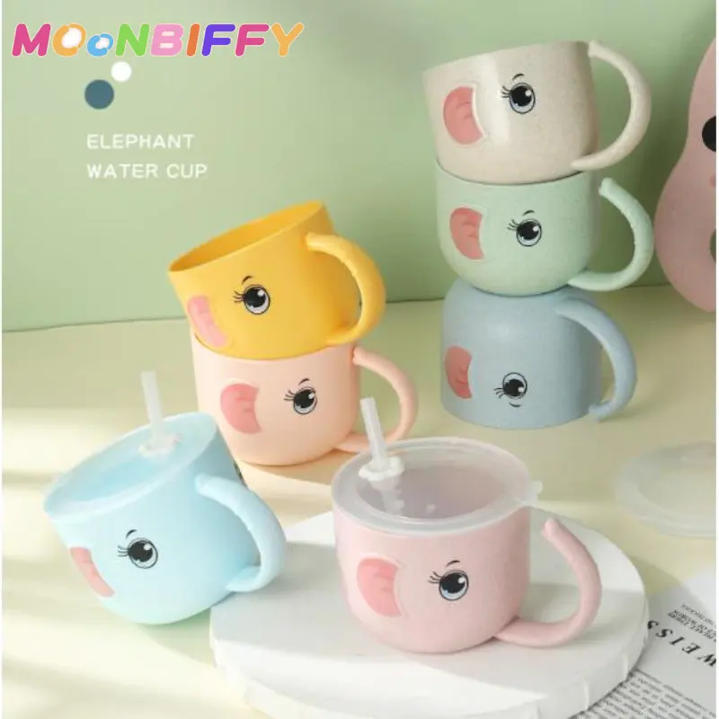 Baby Feeding Bottle Kids Cup Silicone Sippy Children Leakproof Drinking Cups Cartoon Infant Straw Handle Wheat-Straw Drinkware
Baby Feeding Bottle Kids Cup Silicone Sippy Children Leakproof Drinking Cups Cartoon Infant Straw Handle Wheat-Straw Drinkware