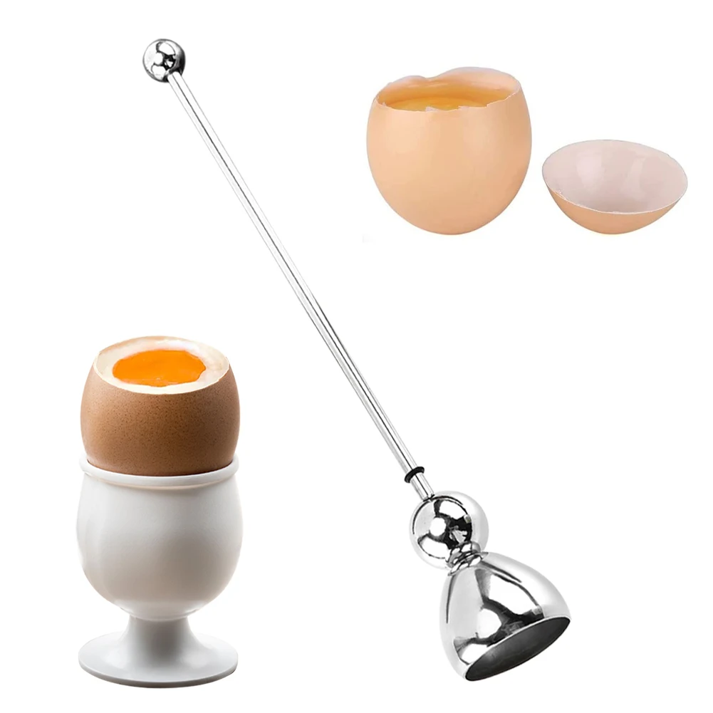 Topper Egg Cracker Egg Cutter Opener Scissor Shell Boiled Kitchen Tool Cooked Snipper Stainless Steel Breaker Break Beat Clipper
Topper Egg Cracker Egg Cutter Opener Scissor Shell Boiled Kitchen Tool Cooked Snipper Stainless Steel Breaker Break Beat Clipper