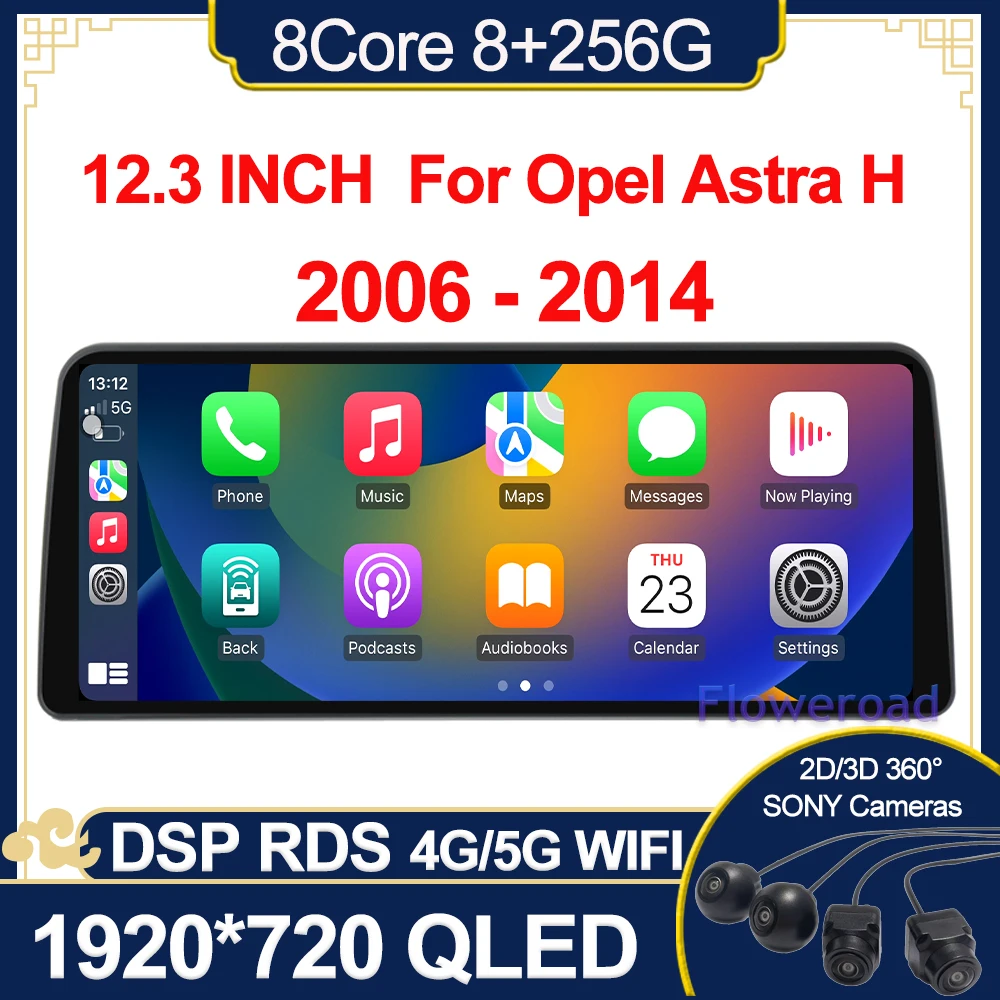 DSP RDS 1920*720P QLED Android 12 8G 256G DSP for Opel Astra H 2006 - 2014 Car Android Radio Navigation GPS Multimedia Player
DSP RDS 1920*720P QLED Android 12 8G 256G DSP for Opel Astra H 2006 - 2014 Car Android Radio Navigation GPS Multimedia Player