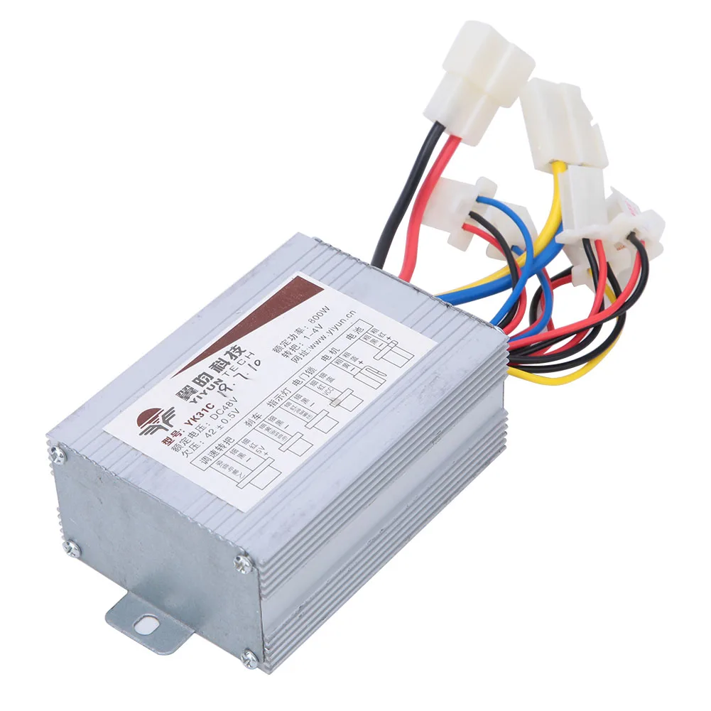 48V 800W Electric Brush Motor Controller DC Motor Speed Control for Electric Vehicle Scooter
48V 800W Electric Brush Motor Controller DC Motor Speed Control for Electric Vehicle Scooter