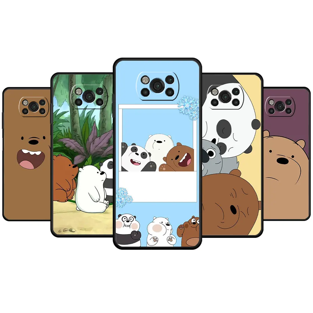Lovely We Bare Bears Smartphone Case For Xiaomi Poco X3 NFC X4 M3 C40 Pro For MI 9 8 12 11 9T 10T CC9 Lite Note 10 Capa
Lovely We Bare Bears Smartphone Case For Xiaomi Poco X3 NFC X4 M3 C40 Pro For MI 9 8 12 11 9T 10T CC9 Lite Note 10 Capa