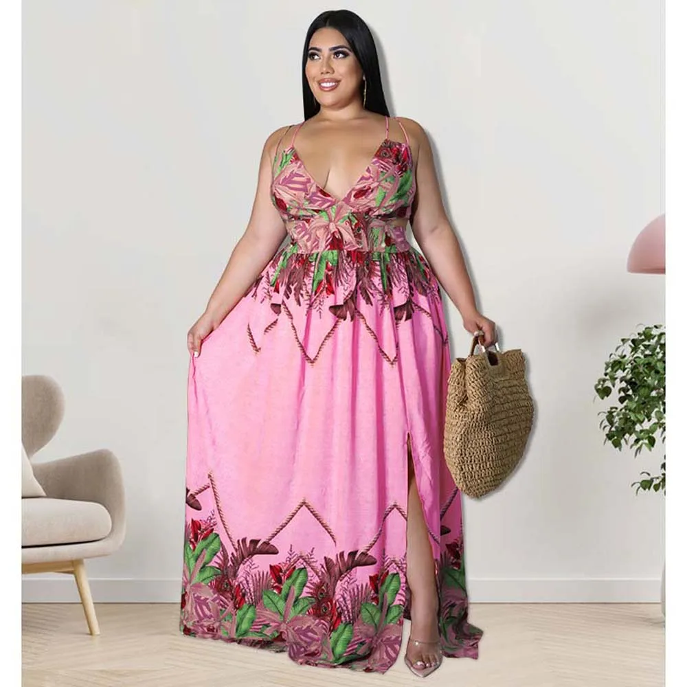 Women Fashion Plus Size Dress Floral Printed Off-the-shoulder Slip Dress Over Size Western Style Ladies Summer Beach Dress 2022
Women Fashion Plus Size Dress Floral Printed Off-the-shoulder Slip Dress Over Size Western Style Ladies Summer Beach Dress 2022