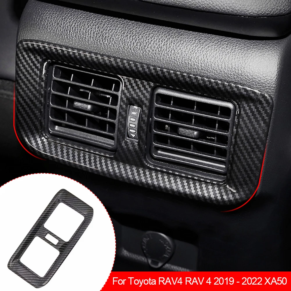 

Автомобильная фоторамка Обложка отделка наклейка Аксессуары ABS для Toyota RAV4 RAV 4 2019 2020 2021 XA50