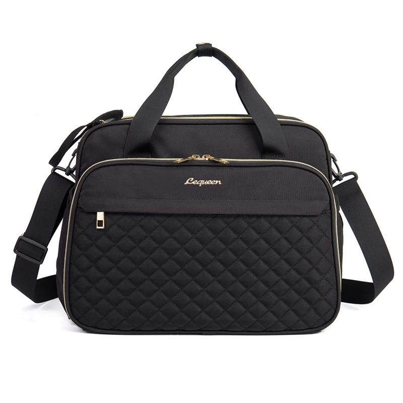 LEQUEEN New Style Waterproof Diaper Bag Black Large Capacity Travel Bag Multifunctional Maternity Mother Baby Stroller Bags
LEQUEEN New Style Waterproof Diaper Bag Black Large Capacity Travel Bag Multifunctional Maternity Mother Baby Stroller Bags