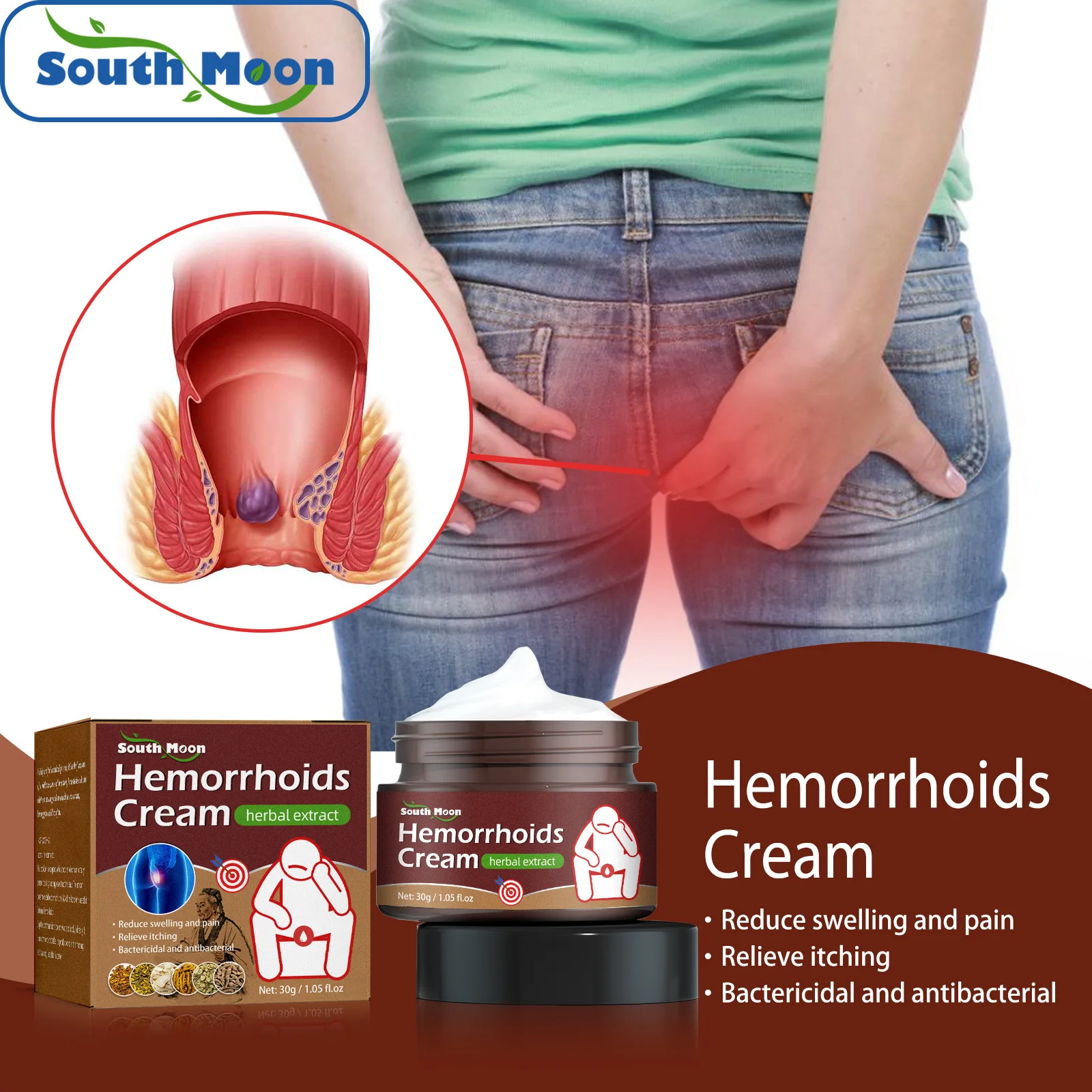 Hemorrhoids Ointment Gel Hemorrhoids Ointment Analgesia Swelling Pain Itching Herbal Ointment Health Care
Hemorrhoids Ointment Gel Hemorrhoids Ointment Analgesia Swelling Pain Itching Herbal Ointment Health Care