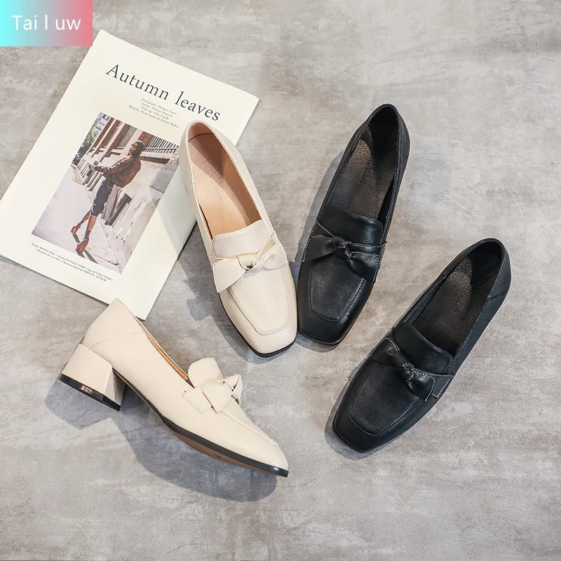 Women Shoes 2022 Spring New Style Small Leather Shoes Women Thick Heel British Style Leffer Shoes Leisure Retro College Style
Women Shoes 2022 Spring New Style Small Leather Shoes Women Thick Heel British Style Leffer Shoes Leisure Retro College Style