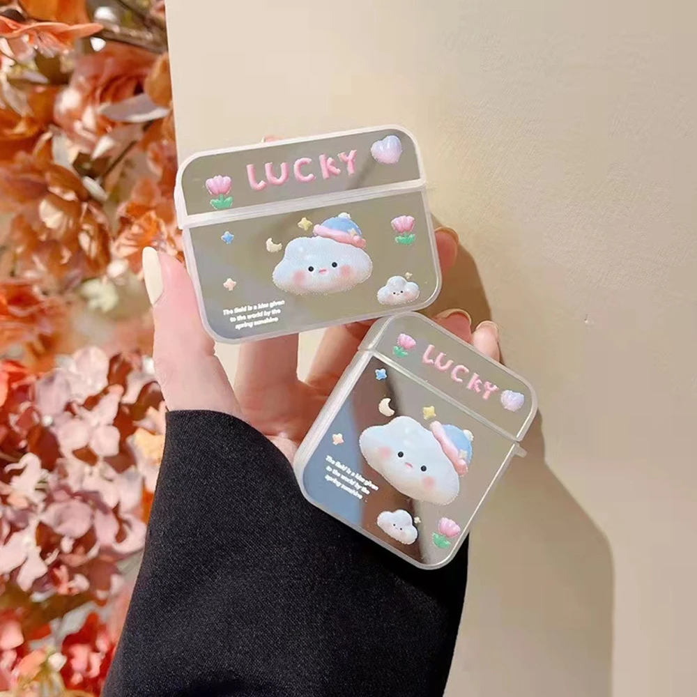 Lucky Cloud Case for Apple AirPods 1 2 3 3rd Case for AirPods Pro 3 Case Cute Headphone Cover Wireless Earphone Box Accessories
Lucky Cloud Case for Apple AirPods 1 2 3 3rd Case for AirPods Pro 3 Case Cute Headphone Cover Wireless Earphone Box Accessories