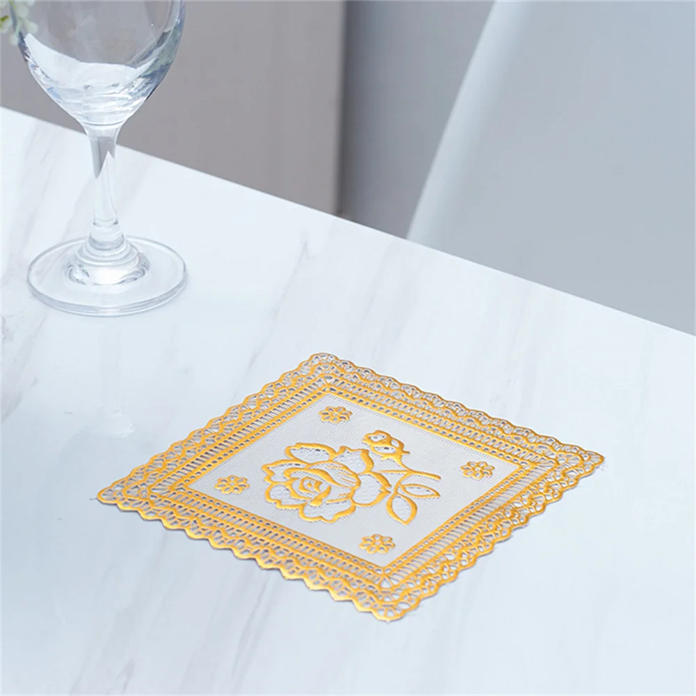 4PCS Placemats Restaurant PVC Decoration Meal Mat Anti-hot Dining Table Line Mat Steak Plate Pad Non-Slip Coffee Tea Table Mat
4PCS Placemats Restaurant PVC Decoration Meal Mat Anti-hot Dining Table Line Mat Steak Plate Pad Non-Slip Coffee Tea Table Mat
