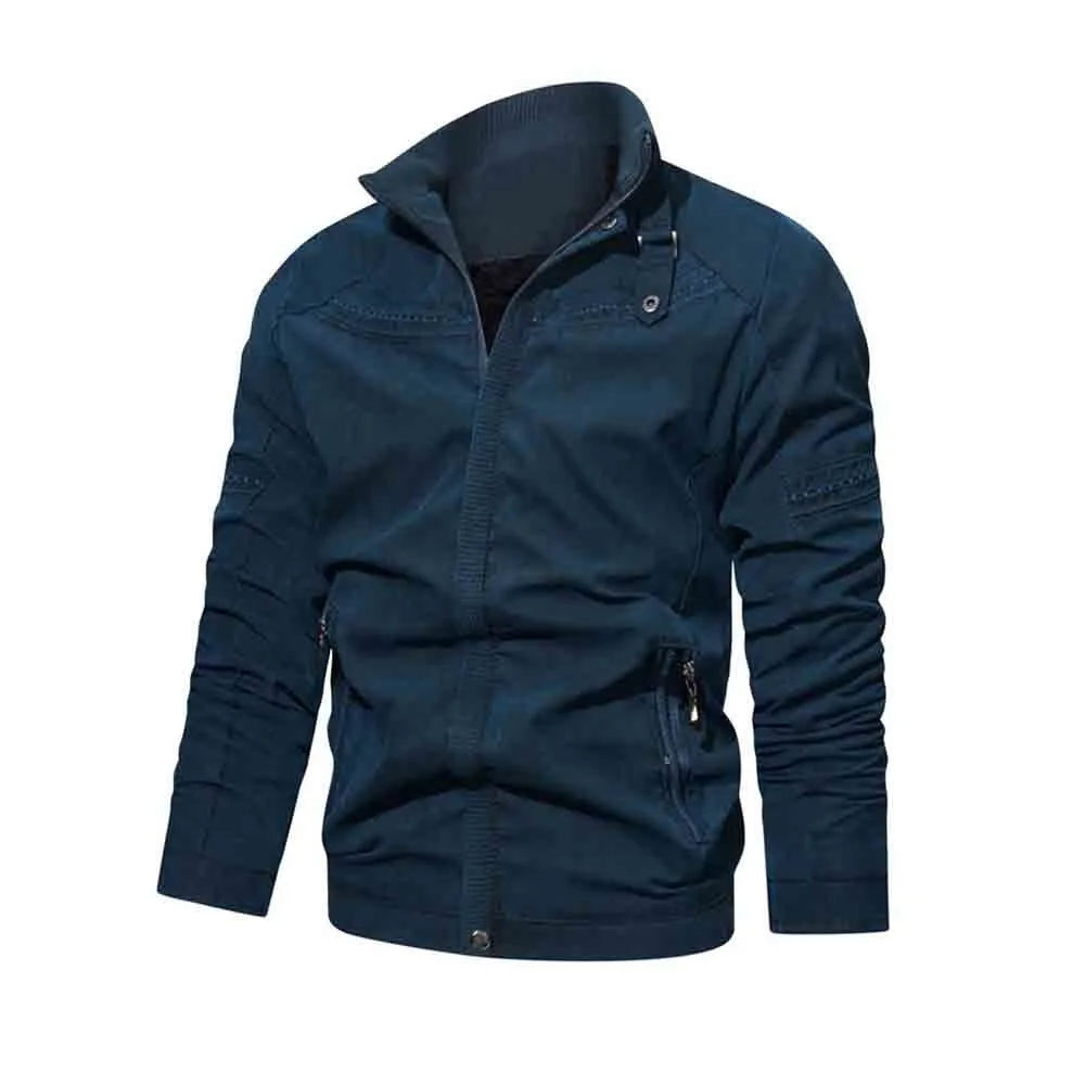 New Men's Jacket Fall Fashion Casual Zip-Up Waterproof Baseball Jacket Coat Slim Coat
New Men's Jacket Fall Fashion Casual Zip-Up Waterproof Baseball Jacket Coat Slim Coat