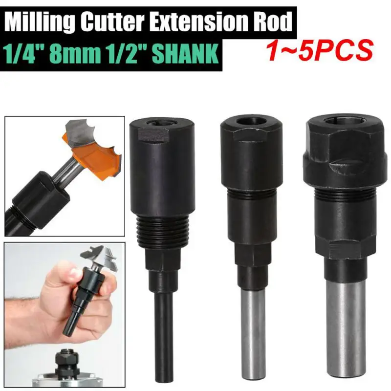 1~5PCS 8mm 12mm 1/2" Shank Router Bit Extension Rod Collet Engraving Machine Extension Milling Cutter for Wood MC04003
1~5PCS 8mm 12mm 1/2" Shank Router Bit Extension Rod Collet Engraving Machine Extension Milling Cutter for Wood MC04003