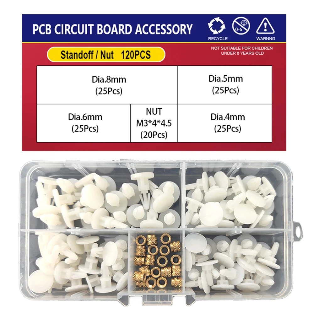 Нейлоновые стойки для материнской платы M3
Нейлоновые стойки для материнской платы M3