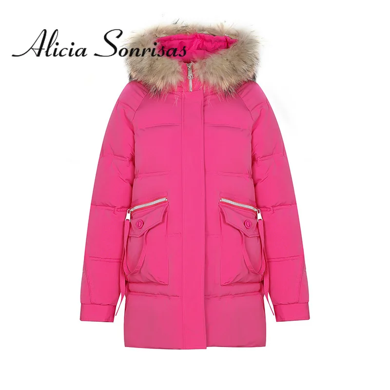 2022 Women's New Fashion Parkas Korean Style Winter Big Fur Collar Down Cotton-Padded Coat Female Mid-Length Thick Top
2022 Women's New Fashion Parkas Korean Style Winter Big Fur Collar Down Cotton-Padded Coat Female Mid-Length Thick Top