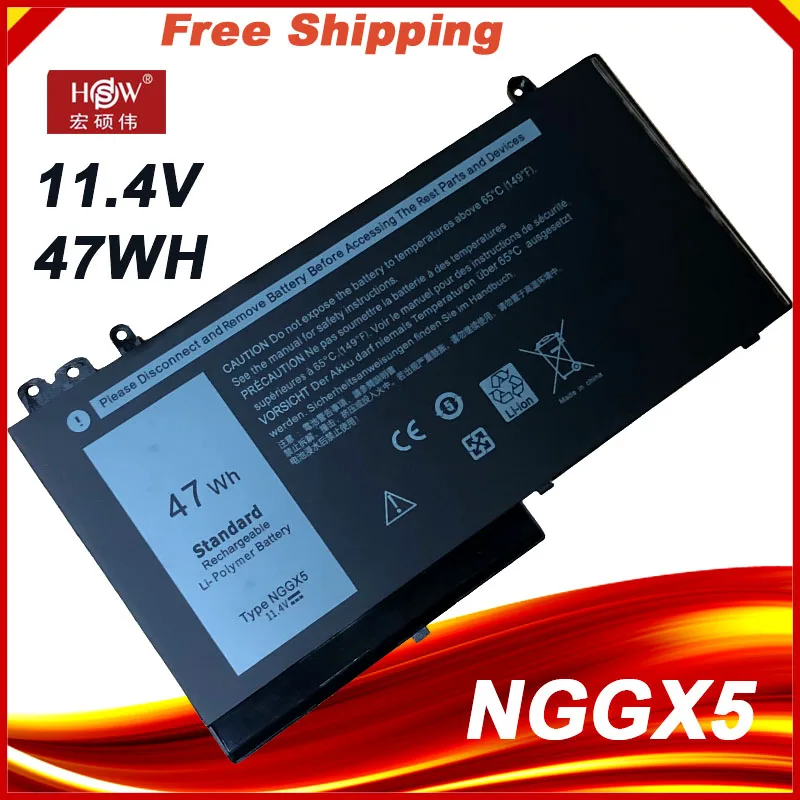 NEW 11.4v 47Wh New NGGX5 Battery For Dell E5250 E5470 E5270 E5570 JY8D6 954DF 0RDRH9 0JY8D6
NEW 11.4v 47Wh New NGGX5 Battery For Dell E5250 E5470 E5270 E5570 JY8D6 954DF 0RDRH9 0JY8D6