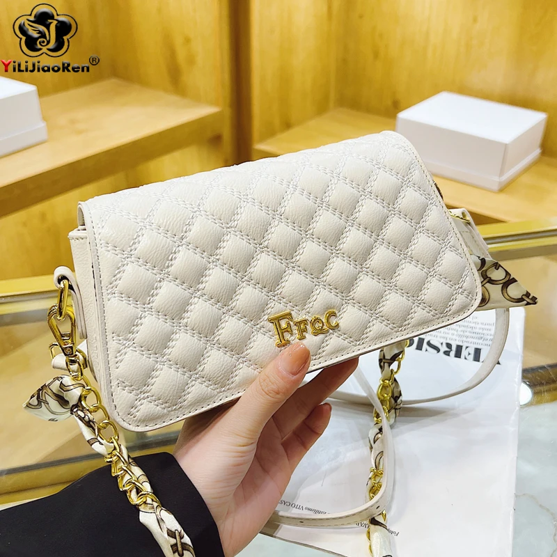 Women Shoulder Bag with Chain Designer Fashion Ladies Messenger Bag Handbags High Quality Soft Pu Leather Crossbody Bags Female
Women Shoulder Bag with Chain Designer Fashion Ladies Messenger Bag Handbags High Quality Soft Pu Leather Crossbody Bags Female