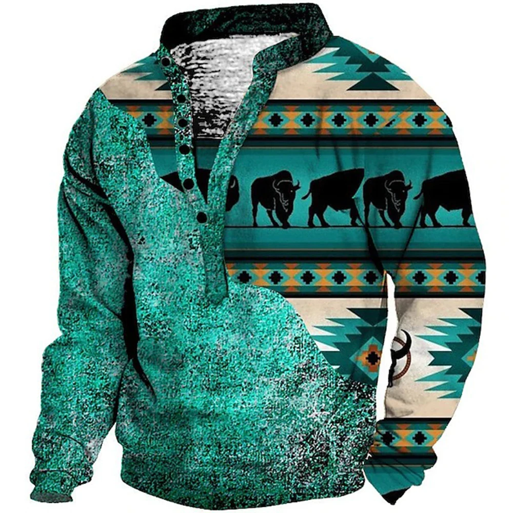 2022 Brand New Mens Sweatshirs Coat Autumn And Winter Breathable Casual Loose Comfortable Ethnic Henley Collar
2022 Brand New Mens Sweatshirs Coat Autumn And Winter Breathable Casual Loose Comfortable Ethnic Henley Collar