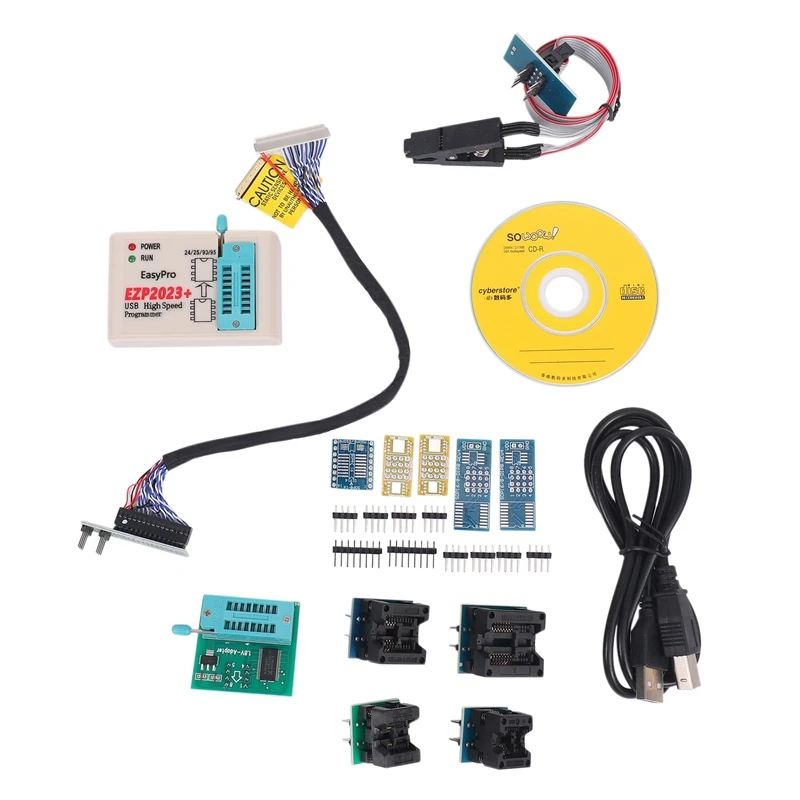EZP2023 12 адаптер USB SPI программатор поддержка 24 25 93 95 EEPROM 25 флеш-BIOS Чип
EZP2023 12 адаптер USB SPI программатор поддержка 24 25 93 95 EEPROM 25 флеш-BIOS Чип