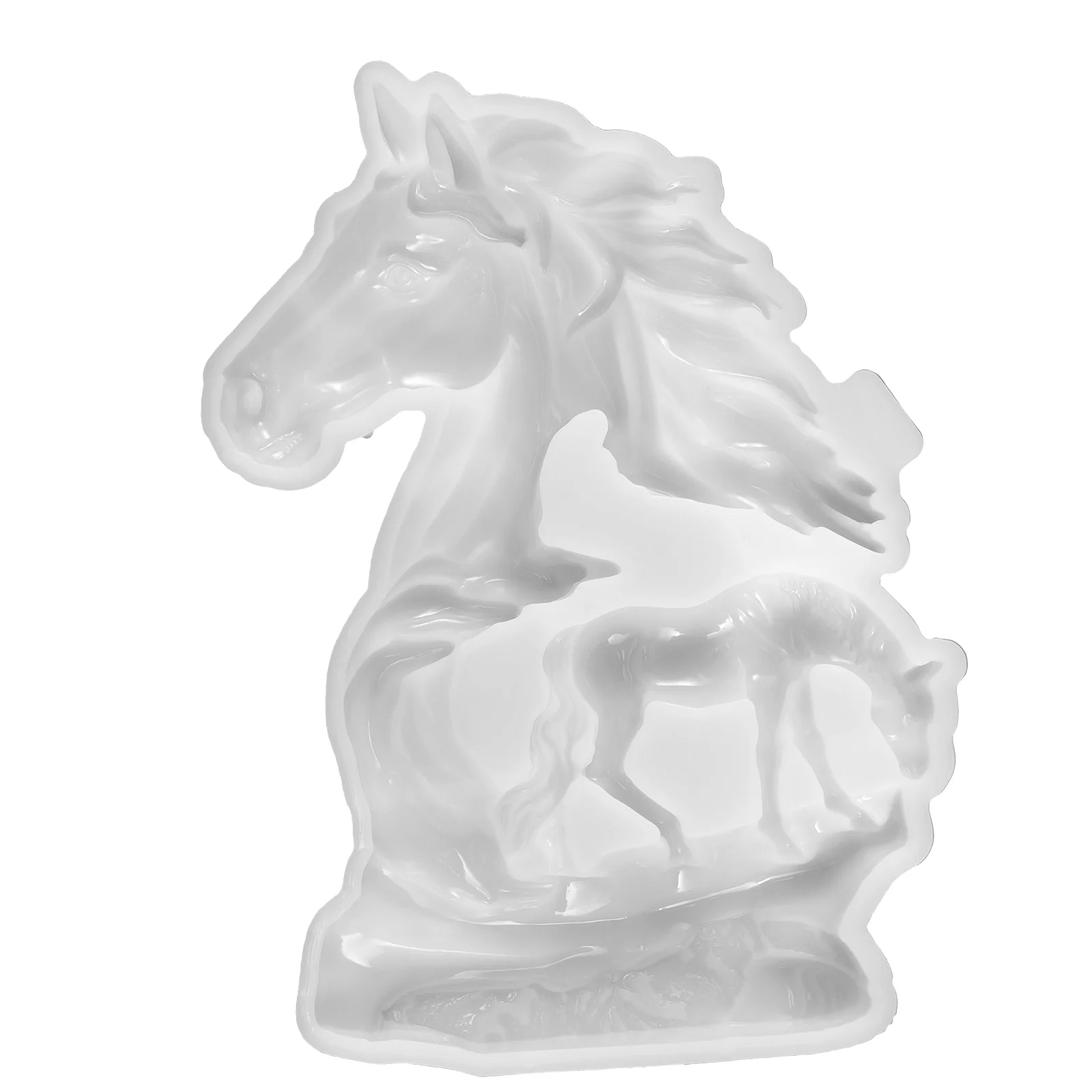 Horse Table Decor Mold Silicone DIY Crafts Flexible Sculpture Casting Epoxy Baking Mold/cake
Horse Table Decor Mold Silicone DIY Crafts Flexible Sculpture Casting Epoxy Baking Mold/cake