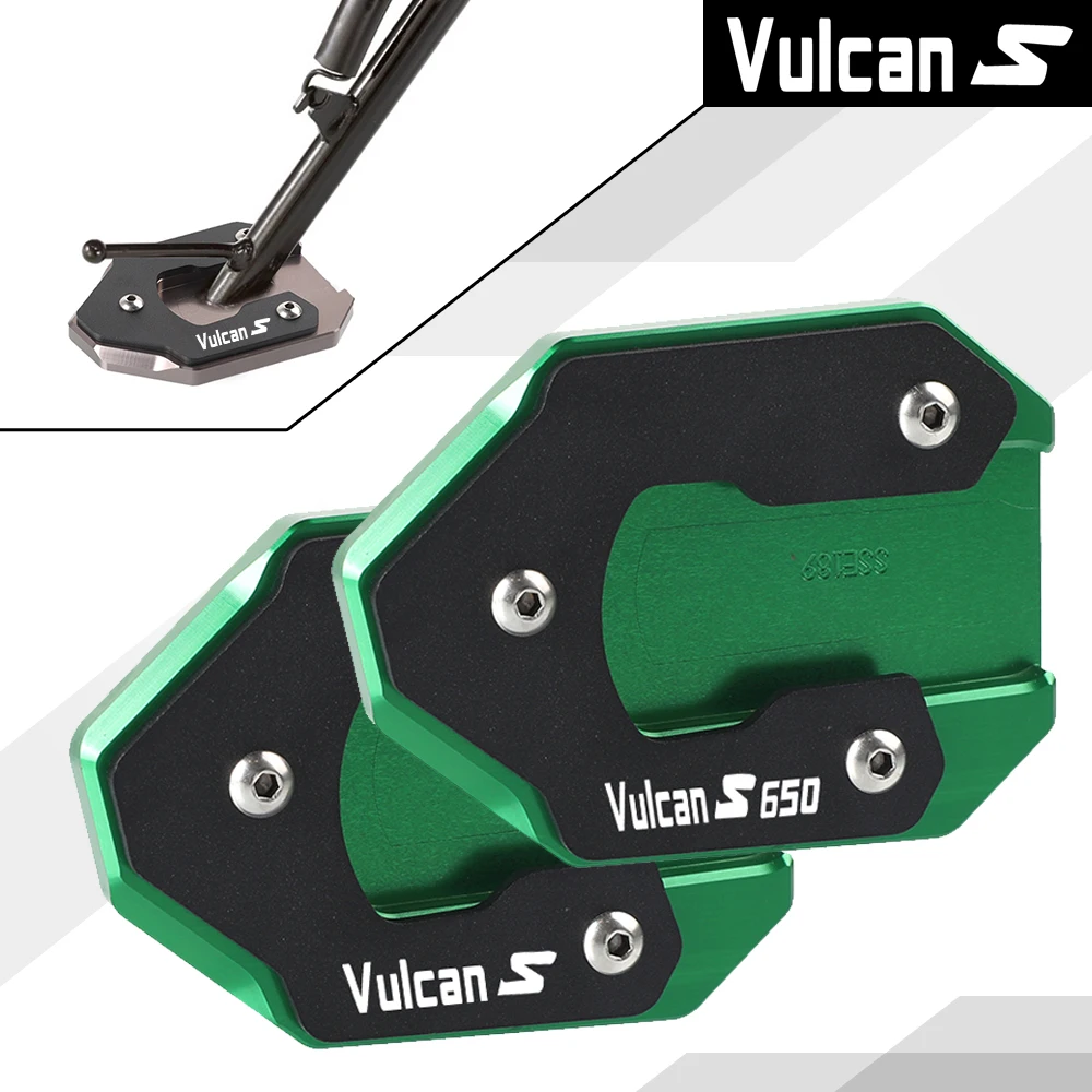 For KAWASAKI Vulcan S 650 VN650 2015-2022 2021 Motorcycle CNC High quality Kickstand Foot Side Stand Extension Pad Support Plate 
For KAWASAKI Vulcan S 650 VN650 2015-2022 2021 Motorcycle CNC High quality Kickstand Foot Side Stand Extension Pad Support Plate
