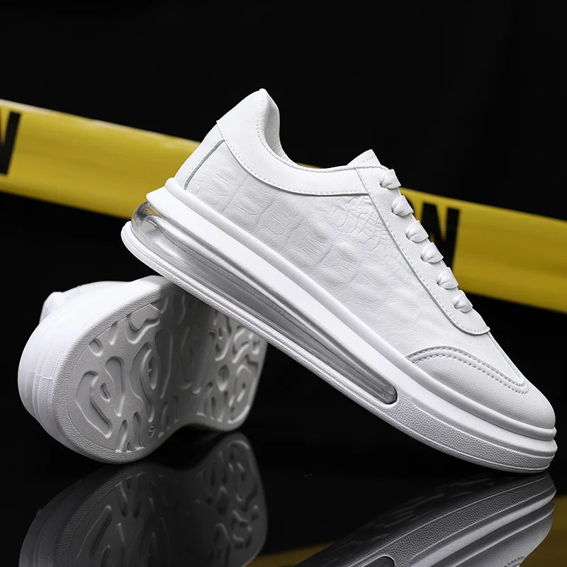 Shoes for Men Luxury Brand Breathable Skateboard Shoes Men Fashion Sneakers Vulcanize Leather 2022 Flats Men White Black Shoes
Shoes for Men Luxury Brand Breathable Skateboard Shoes Men Fashion Sneakers Vulcanize Leather 2022 Flats Men White Black Shoes