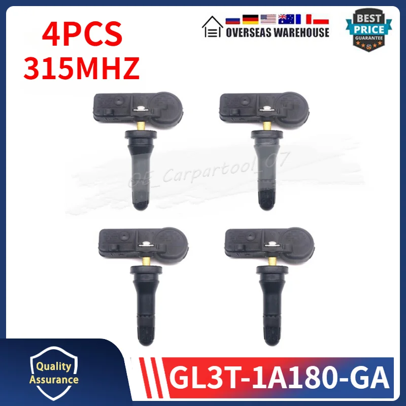 GL3T-1A180-GA 4pcs/lot Tire Pressure Monitor Sensor For 2018-2019 Ford F-150 Reg/Ext Expedition Max 315MHZ TPMS
GL3T-1A180-GA 4pcs/lot Tire Pressure Monitor Sensor For 2018-2019 Ford F-150 Reg/Ext Expedition Max 315MHZ TPMS
