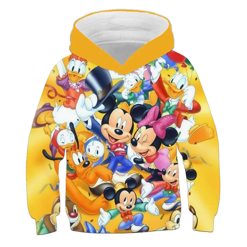 2022 New Baby Garment Disney Mickey Mouse Children's Hoodie 3D Print Fashion Pattern Boys and Girls Universal Sports Sweater
2022 New Baby Garment Disney Mickey Mouse Children's Hoodie 3D Print Fashion Pattern Boys and Girls Universal Sports Sweater