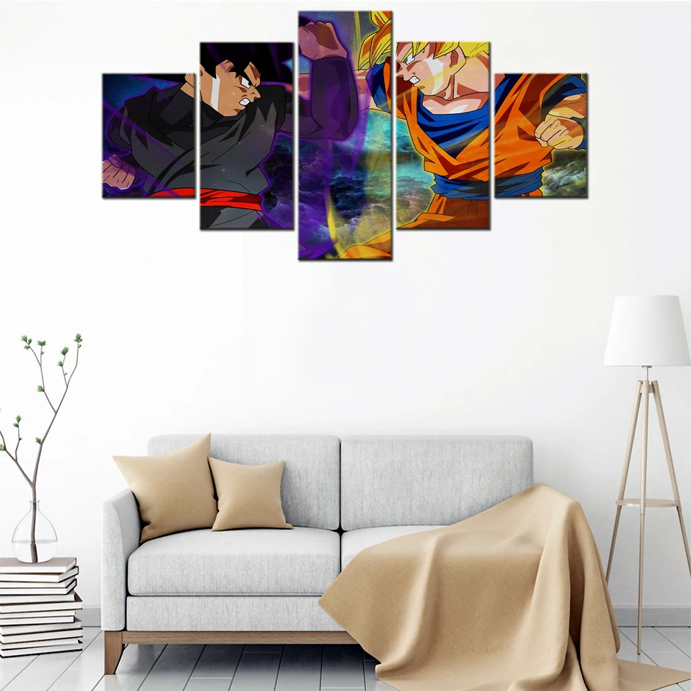 Modern Artwork Top-Rated Canvas Print Painting 5 Pieces Japan Anime Dragball Fighter Poster Picture Wall Art Home Decorative
Modern Artwork Top-Rated Canvas Print Painting 5 Pieces Japan Anime Dragball Fighter Poster Picture Wall Art Home Decorative