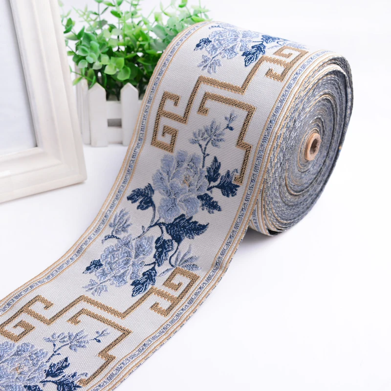 25M Width 12cm Curtain Jacquard Decoration Ribbon Curtain Splicing Sofa Cushion Pillow Decoration lace Trim Accessories
25M Width 12cm Curtain Jacquard Decoration Ribbon Curtain Splicing Sofa Cushion Pillow Decoration lace Trim Accessories