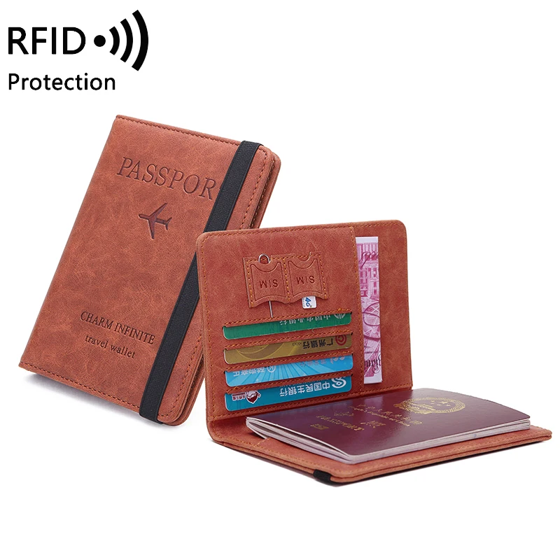 Роскошный деловой кошелек из искусственной кожи с RFID-защитой для паспорта и визитных билетов, многофункциональный держатель для женщин и м...
Роскошный деловой кошелек из искусственной кожи с RFID-защитой для паспорта и визитных билетов, многофункциональный держатель для женщин и м...