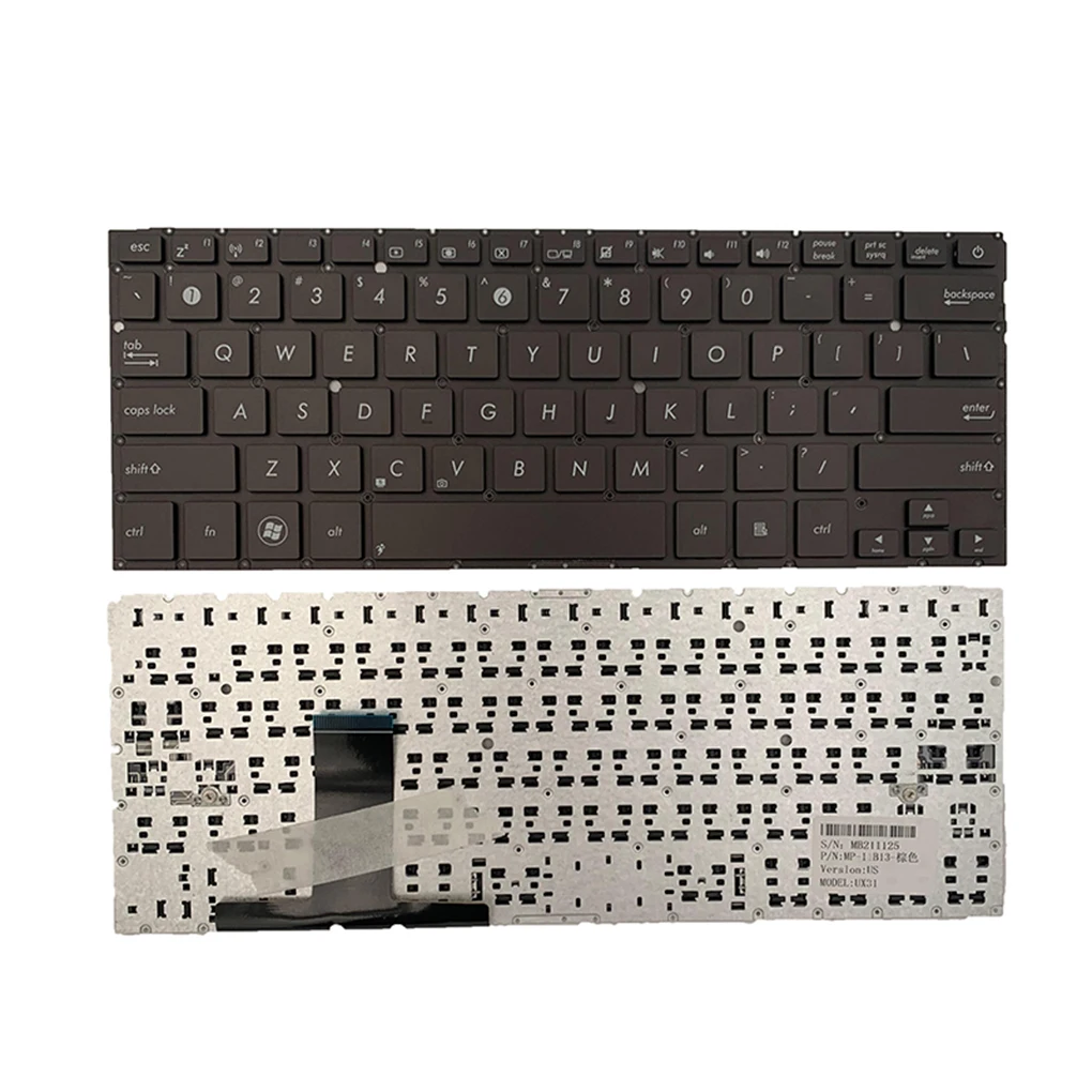 

Keyboard Computer Part Typing Fitting Inputting Components Universal Computer Keyboards Keypad Replacement for UX31