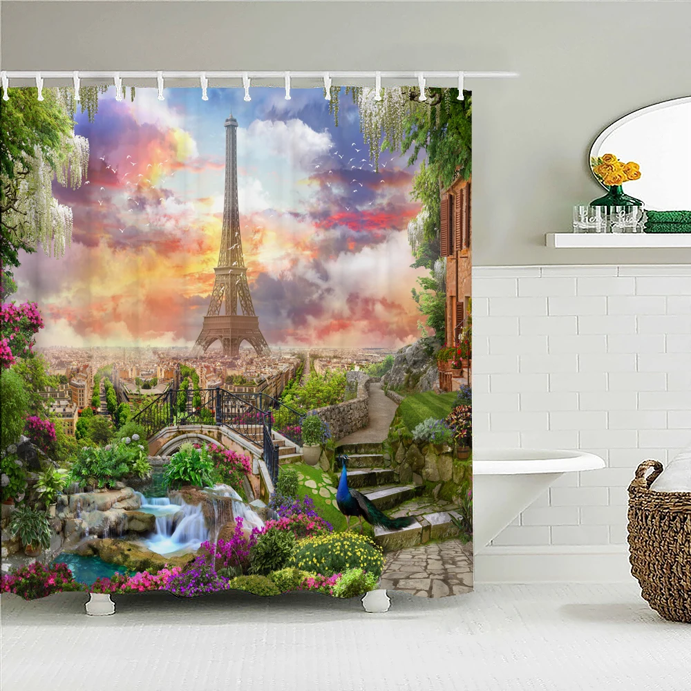 Bathroom Decor Bathroom Waterproof Set Home Decor Aesthetic with Hooks Shower Curtains
Bathroom Decor Bathroom Waterproof Set Home Decor Aesthetic with Hooks Shower Curtains