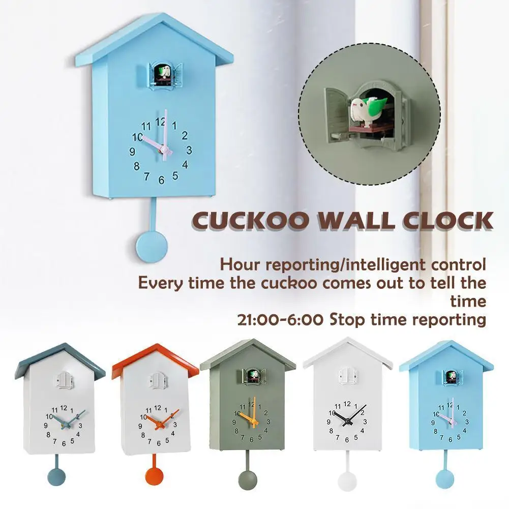 Cuckoo Quartz Wall Clock Modern Bird Home Living Room Watch Clocks Office Timer Home Hanging Gifts Decoration Horologe A1M6
Cuckoo Quartz Wall Clock Modern Bird Home Living Room Watch Clocks Office Timer Home Hanging Gifts Decoration Horologe A1M6