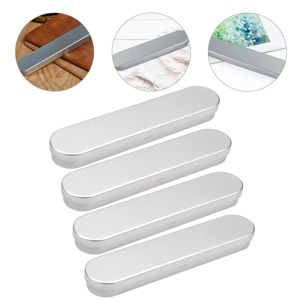 4 Pcs Tinplate Box Travel Makeup Container Empty Rectangle Fine Metal Storage Family Organizer
4 Pcs Tinplate Box Travel Makeup Container Empty Rectangle Fine Metal Storage Family Organizer
