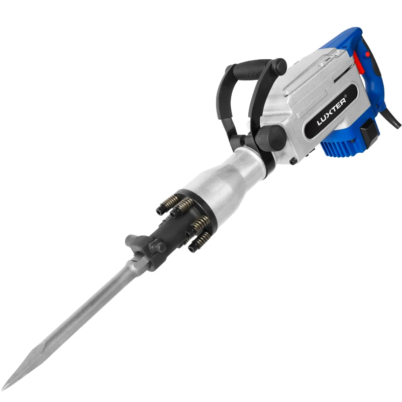 LUXTER 1700W Industrial Heavy Duty Electric Jack Hammer Demolition Hammer Demolition Power Hammer Breaker Portable
LUXTER 1700W Industrial Heavy Duty Electric Jack Hammer Demolition Hammer Demolition Power Hammer Breaker Portable