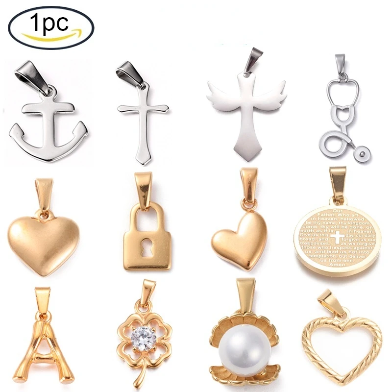 NBEADS 1PC 24x13x1mm 304 Stainless Steel Pendants Cross Stainless Steel Color For Jewelry Bracelet Earrings Making
NBEADS 1PC 24x13x1mm 304 Stainless Steel Pendants Cross Stainless Steel Color For Jewelry Bracelet Earrings Making
