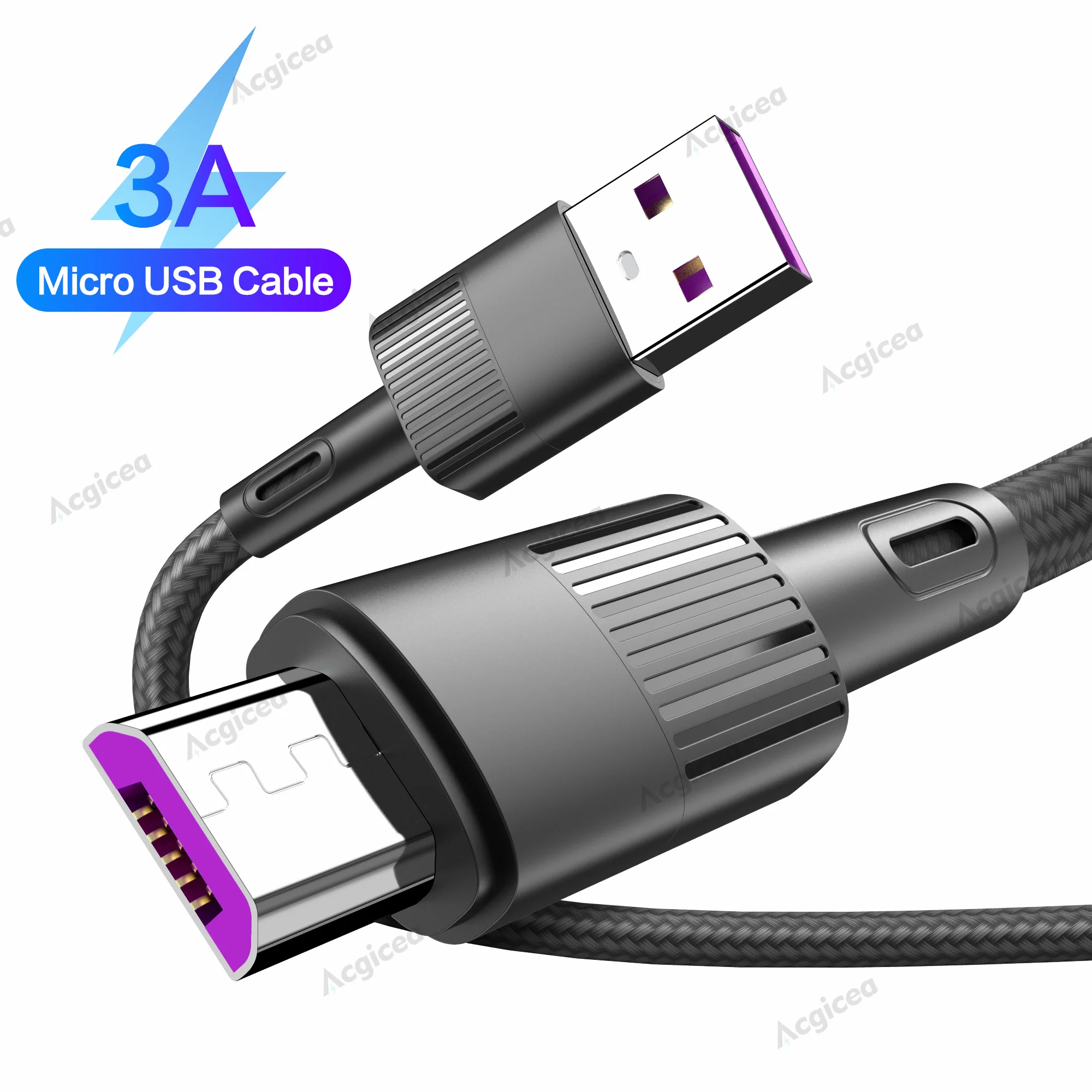 Micro USB Cable 3A Fast Charging For Xiaomi Redmi Note 5 ProSamsung S7 Huawei 0.25m/1m/2m Andriod Micro USB Data Cable Cord
Micro USB Cable 3A Fast Charging For Xiaomi Redmi Note 5 ProSamsung S7 Huawei 0.25m/1m/2m Andriod Micro USB Data Cable Cord
