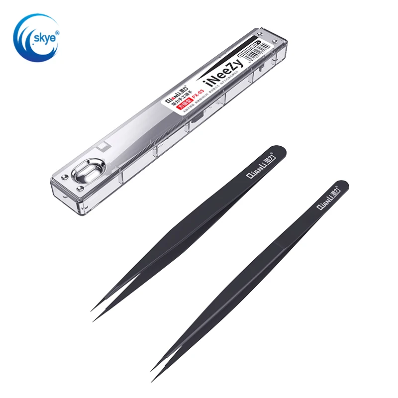 QIANLI Ineezy Tweezers 0.1mm Pure Manual Grinding Mainboard Fly Wire Nonmagnetic Stainless Steel Rust and Corrosion Resistance
QIANLI Ineezy Tweezers 0.1mm Pure Manual Grinding Mainboard Fly Wire Nonmagnetic Stainless Steel Rust and Corrosion Resistance