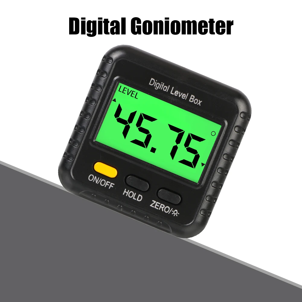 Small Electronic Protractor Tools 360 Degree Magnetic Protractor Base Digital Inclinometer Gauge Angle Meter Finder Level Box
Small Electronic Protractor Tools 360 Degree Magnetic Protractor Base Digital Inclinometer Gauge Angle Meter Finder Level Box