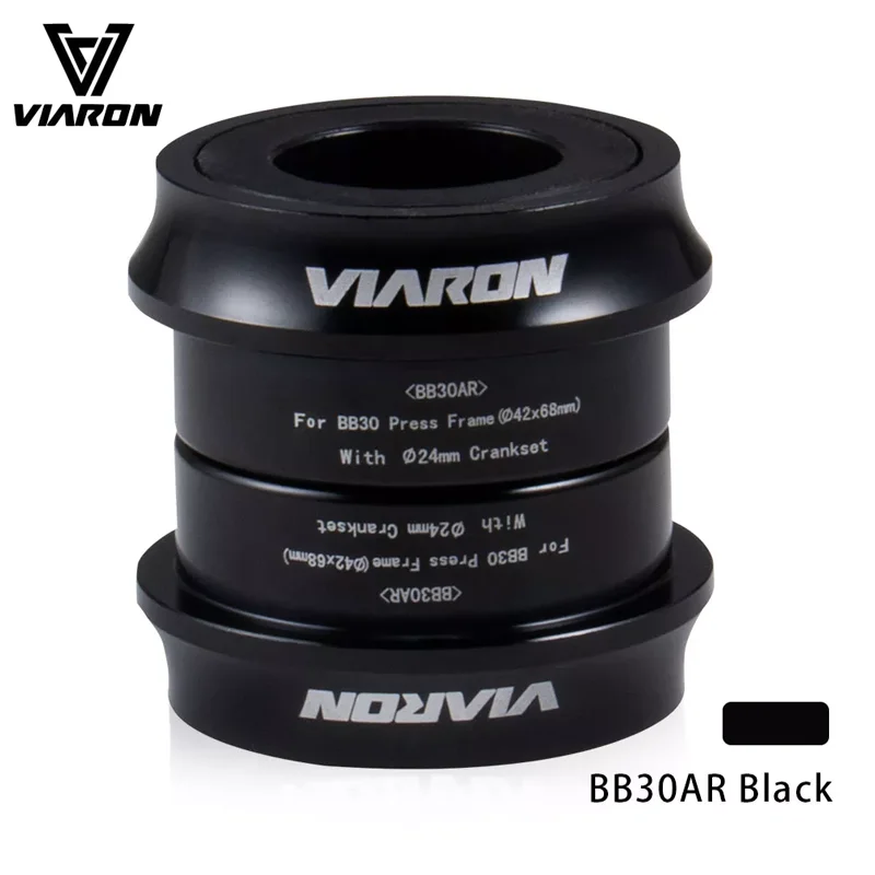 VIARON bottom bracket BB30/PF30 bike mountain road parts Eliptica waterproof bearing MTB bike 7075AL CNC GXP 24mmaxle parts tool
VIARON bottom bracket BB30/PF30 bike mountain road parts Eliptica waterproof bearing MTB bike 7075AL CNC GXP 24mmaxle parts tool