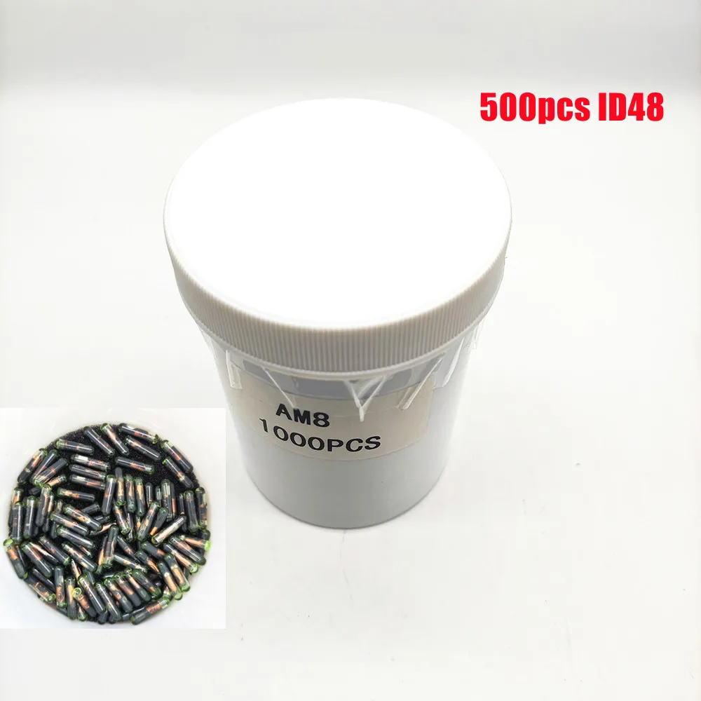 500 шт./упак. после продажи чип ID48 Blank T6 крипторазблокировка копия автомобильного ключа стеклянный чип приемоответчика 
500 шт./упак. после продажи чип ID48 Blank T6 крипторазблокировка копия автомобильного ключа стеклянный чип приемоответчика