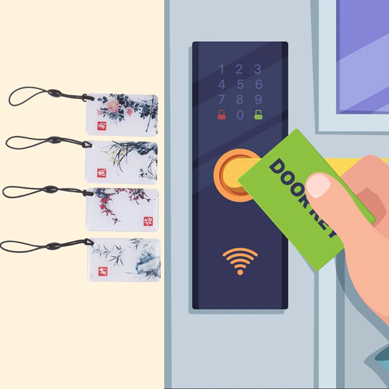 Waterproof 135KHZ Card Contactless for Fingerprint Lock IC Key Door Entry Access
Waterproof 135KHZ Card Contactless for Fingerprint Lock IC Key Door Entry Access