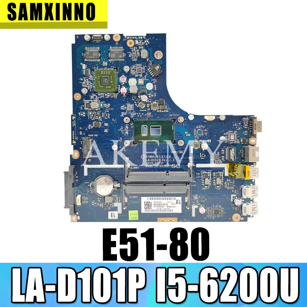 Материнская плата BIWB6/B7/E7/E8 LA-D101P для ноутбука Lenovo Ideapad B51-80 материнская плата с SR2EY I5-6200U FRU:5B20K57320 100% протестирована ОК
Материнская плата BIWB6/B7/E7/E8 LA-D101P для ноутбука Lenovo Ideapad B51-80 материнская плата с SR2EY I5-6200U FRU:5B20K57320 100% протестирована ОК