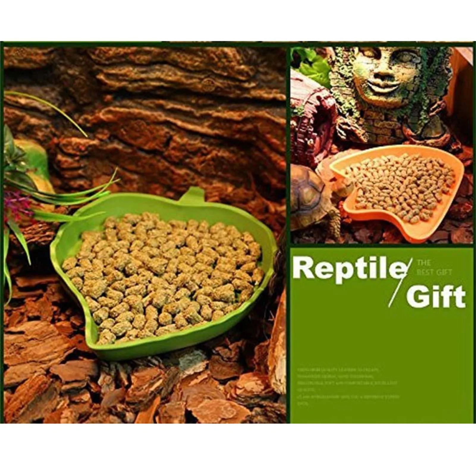 Leaf Reptile Food Water Bowl Leaf Shape Water Plate Tortoise Habitat Accessories Water Plate For Turtle Lizards Hamsters Snakes
Leaf Reptile Food Water Bowl Leaf Shape Water Plate Tortoise Habitat Accessories Water Plate For Turtle Lizards Hamsters Snakes