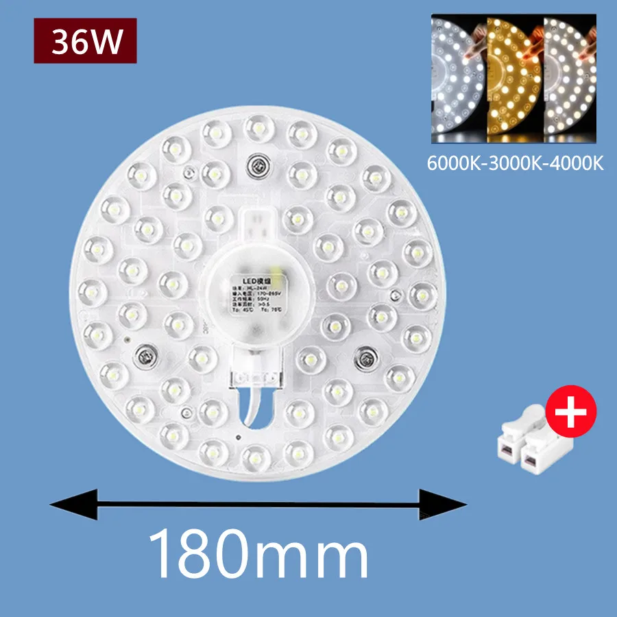 LED модуль RmmKss круглый/квадратный 12/18/24/36 Вт белый/3 цвета
LED модуль RmmKss круглый/квадратный 12/18/24/36 Вт белый/3 цвета
