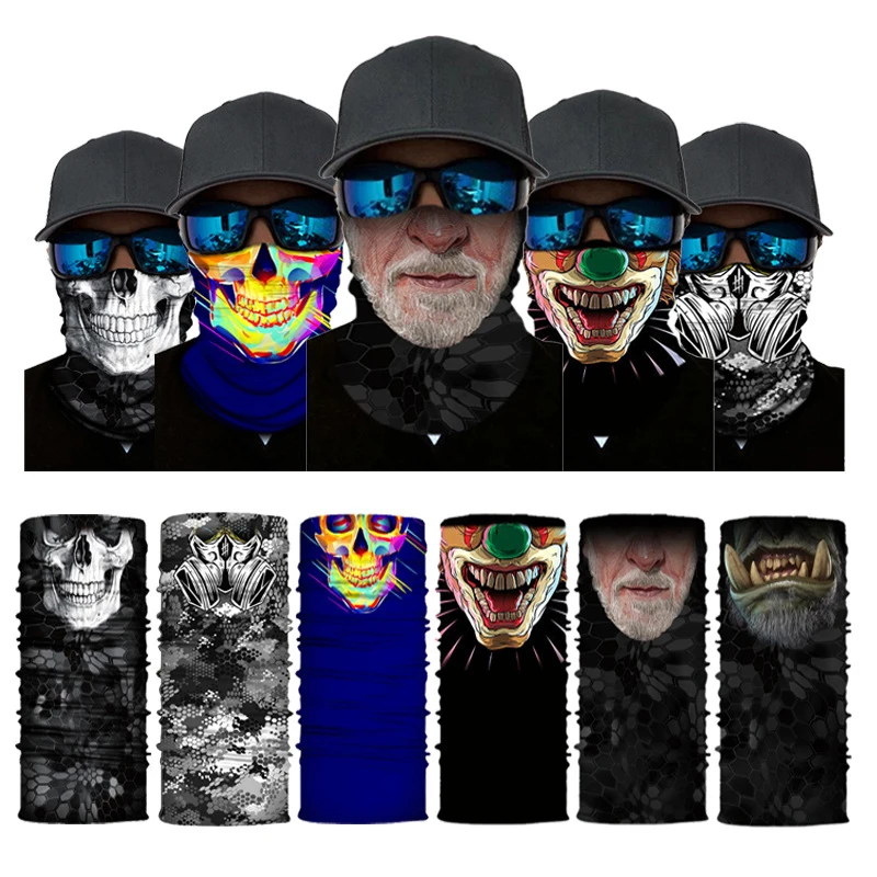 Outdoor Sports Seamless Bandanas Neck Gaiter Buffs Face Shield Motorcycle Cycling Balaclava Headband Mask Hiking Fishing Scarf
Outdoor Sports Seamless Bandanas Neck Gaiter Buffs Face Shield Motorcycle Cycling Balaclava Headband Mask Hiking Fishing Scarf