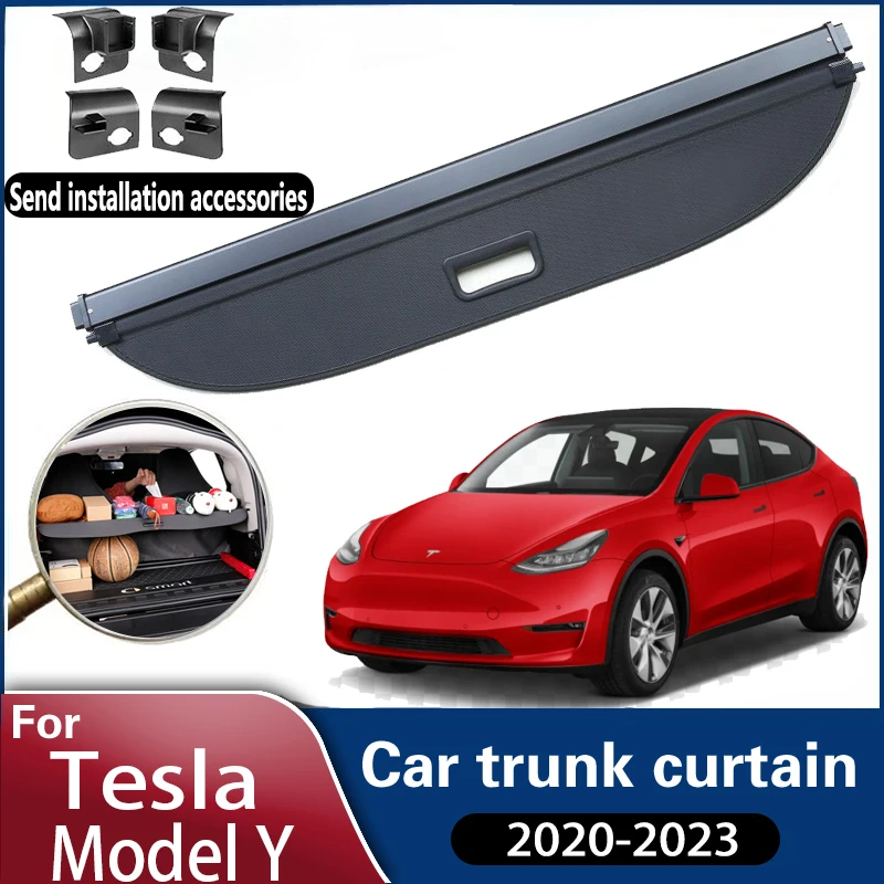 Car Trunk Curtain Cover For Tesla Model Y 2023 Accessories 2020~2023 Car Trunk Cover Rear Rack Partition Shelter Auto Accessorie
Car Trunk Curtain Cover For Tesla Model Y 2023 Accessories 2020~2023 Car Trunk Cover Rear Rack Partition Shelter Auto Accessorie