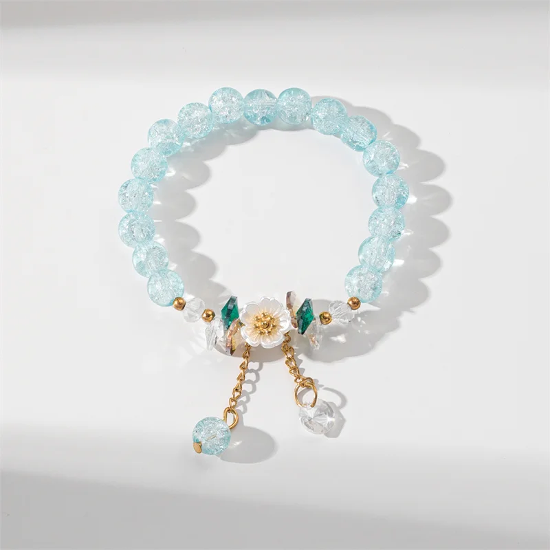 Wholesale Chic Crystal Bangle Bracelets Handmade Glass Beaded Adjustable Friendship Bracelet
Wholesale Chic Crystal Bangle Bracelets Handmade Glass Beaded Adjustable Friendship Bracelet